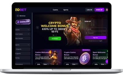 Zizobet Casino site