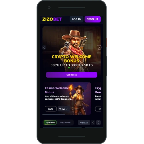 Zizobet Casino register